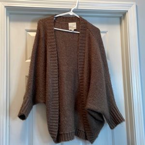 Olive & Oak Dolman Sleeve Cardigan Sweater